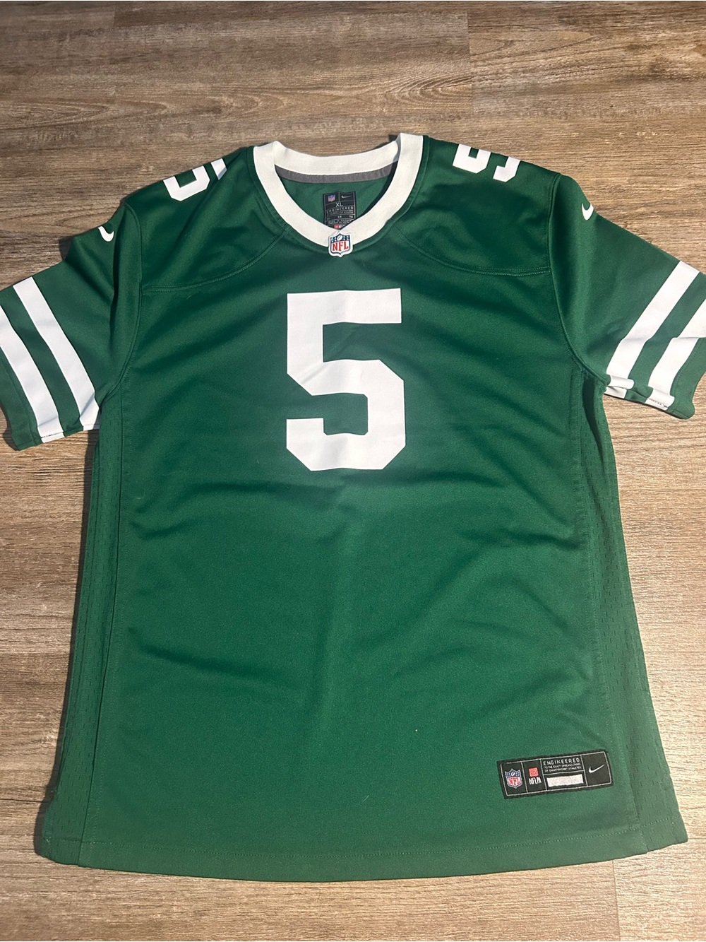 Garrett Wilson New York Jets Nike Game Jersey - Legacy Green - youth Xl